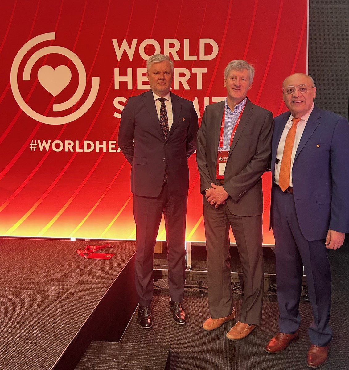 Prof John Buckley HonFCASES of Keele University, &amp; member of the CASES CEP UK Group, was recently in Geneva at the World Heart Summit, representing International Societies of Cardiac Rehabilitation ICCPR, &amp; as a member of WHF Physical Activity Nutrition and Obesity Expert Group.