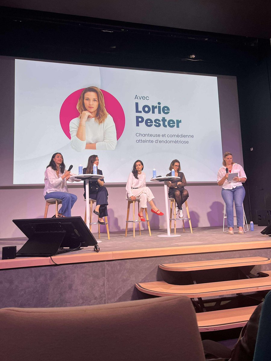 ForumLorie's tweet image. « Endométriose levons le tabou » c’était le thème de la conférence organisée par le @CreditAgricole à laquelle ont participé @LoriePester et Sophia Rakrouki pour sensibiliser à l’endométriose et libérer la parole @WebediaFR