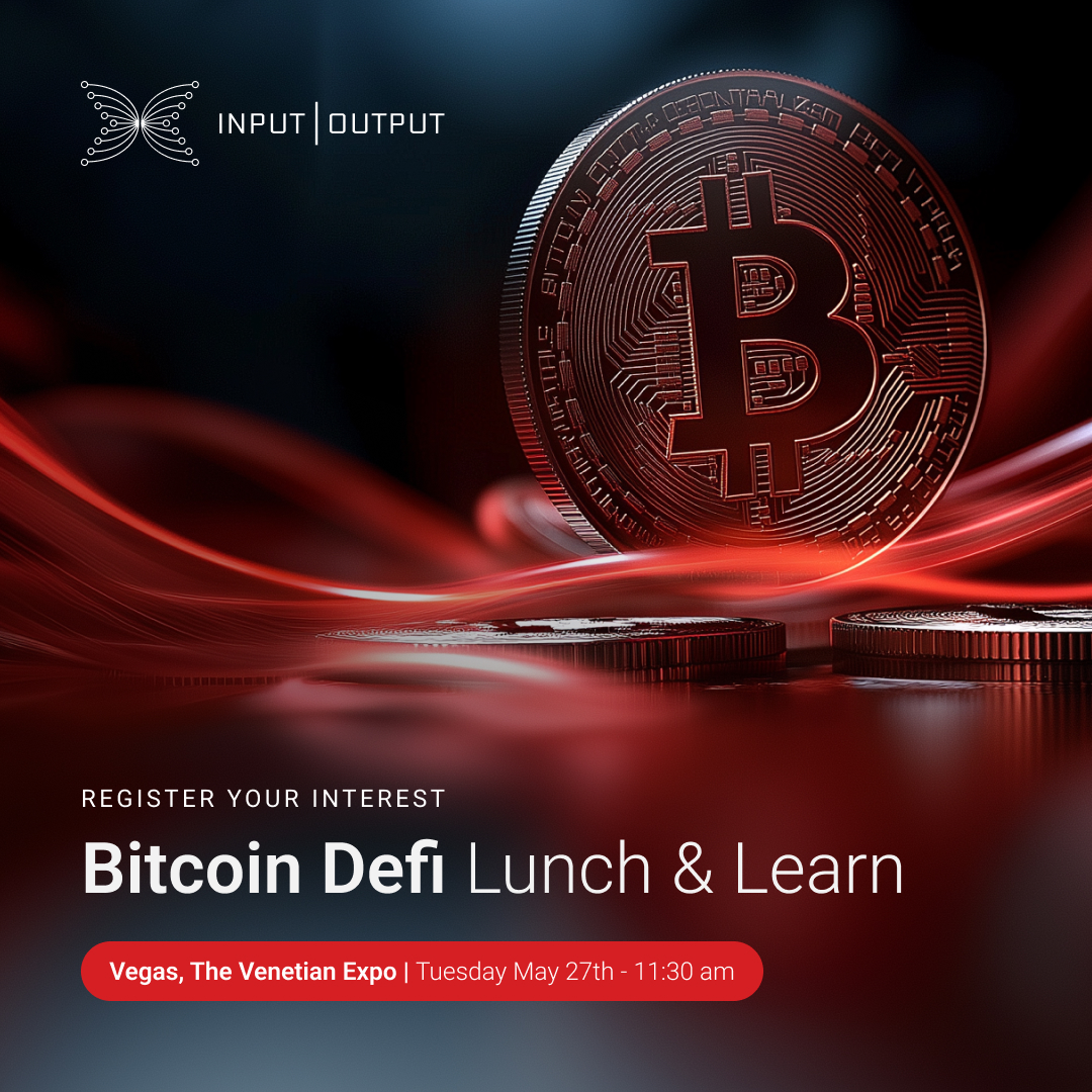 Are you going to be at @TheBitcoinConf? Input | Output and @FairGateLabs  are hosting a special lunch and learn session on Tuesday, May 27 at 11:30  am to understand how your BTC