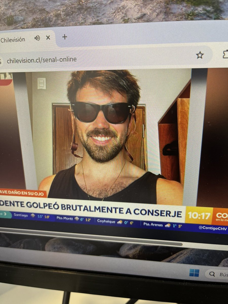 desiserr89's tweet photo. #contigochv como finamos a este desgraciado bastardo que dejó a un abuelito gravemente golpeado y herido que solo cumplía sus funciones de conserje ! https://t.co/aGCWqwoEqq