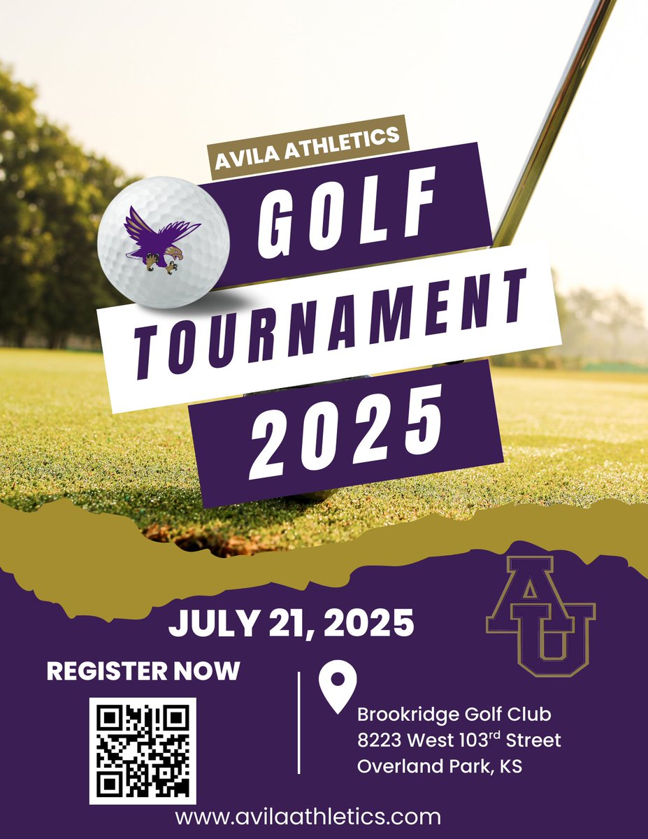 Reminder: We're barely two months away from our 2025 Avila Athletics Golf Tournament!

Read all about and sign up for one of the most fun days of the year here: avilaathletics.com/general/2025-2…
