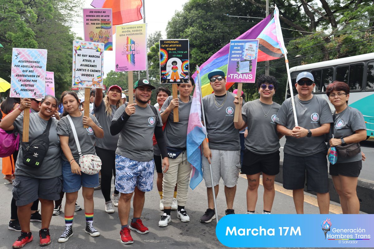 HT_ElSalvador's tweet photo. Cada 17 de mayo manifestamos nuestro rechazo a todo tipo de odio y discriminación 🚫 contra la población LGBTIQ+ y en especial contra la población de Hombres Trans
#LGBTIQfobia #HombresTrans #Discriminación #AltoAlOdio #Empatía #Respeto #PoblaciónLGBTIQ https://t.co/8P2UDzjwP5