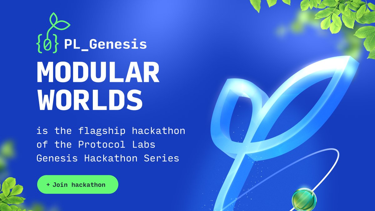 FIL Builders (@filbuilders) on Twitter photo FILBuilders, your time is now!
<a href="/FilFoundation/">Filecoin Foundation</a> is coming together with <a href="/protocollabs/">Protocol Labs</a> and <a href="/PL__Genesis/">PL_Genesis: Modular Worlds</a> for the biggest virtual hackathon of the season with over $250K in prizes up for grabs, plus a chance to join the Founders’ Forge pre-accelerator.
What's the best part? Projects FILBuilders, your time is now!
<a href="/FilFoundation/">Filecoin Foundation</a> is coming together with <a href="/protocollabs/">Protocol Labs</a> and <a href="/PL__Genesis/">PL_Genesis: Modular Worlds</a> for the biggest virtual hackathon of the season with over $250K in prizes up for grabs, plus a chance to join the Founders’ Forge pre-accelerator.
What's the best part? Projects