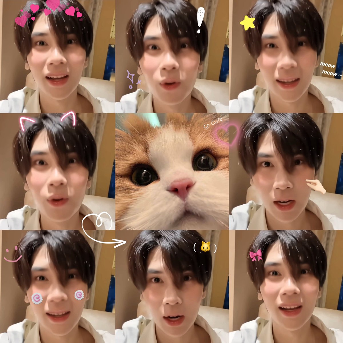 chamaiou's tweet photo. ᓚ₍⑅^..^₎ 𖦹 𓈒🐈‍⬛🐾♡ — #dunknatachai https://t.co/azDSjFS9u9