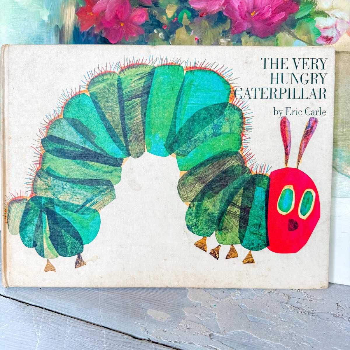 MidCenturyMyrt's tweet image. #vintage #earlyedition #theveryhungrycaterpillar