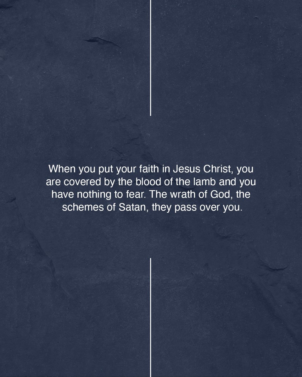 When you put your faith in Jesus, you have nothing to fear.