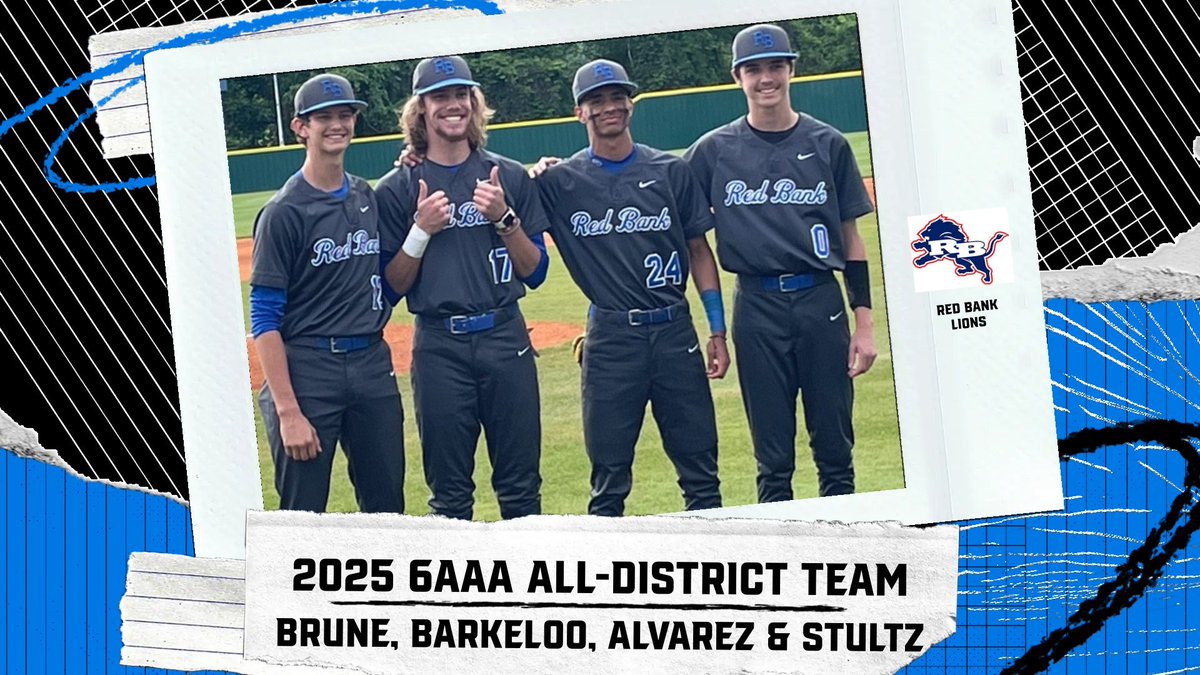 2025 6AAA All-District Team

Sean Brune - Pitcher of the Year
Jack Barkeloo
Anyer Alvarez
Brayden Stultz