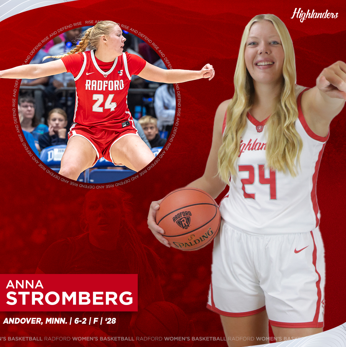 Radford Women's Basketball (@radford_wbb) on Twitter photo Debut season in the books for Anna, and we can't wait to see what's next!
#RiseAndDefend x #RadfordTough Debut season in the books for Anna, and we can't wait to see what's next!
#RiseAndDefend x #RadfordTough