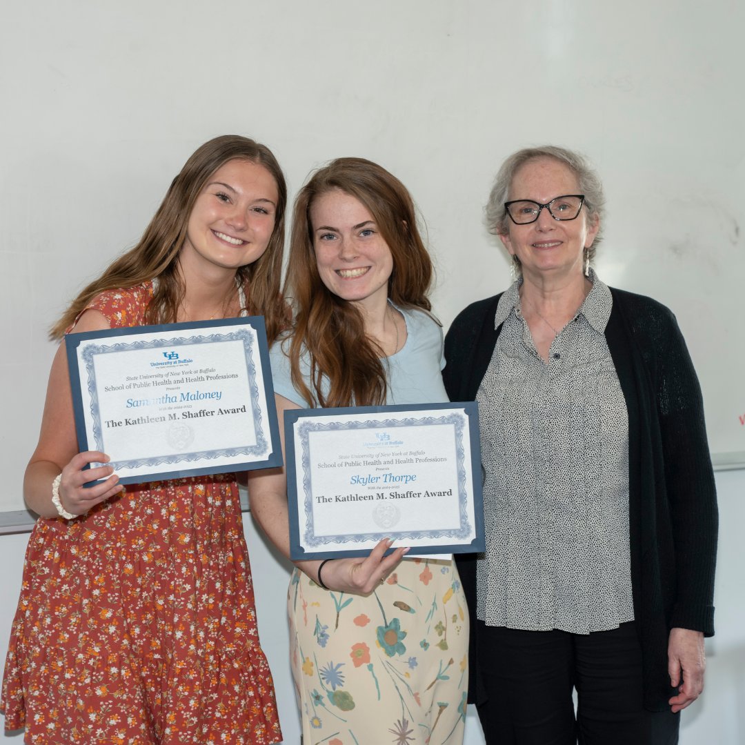 ubsphhp's tweet image. The School of Public Health and Health Professions recently held its 9th Annual Student Awards Reception. This event celebrates and recognizes the admirable accomplishments of hardworking students across all five departments. Congrats to all!

#UBSPHHP