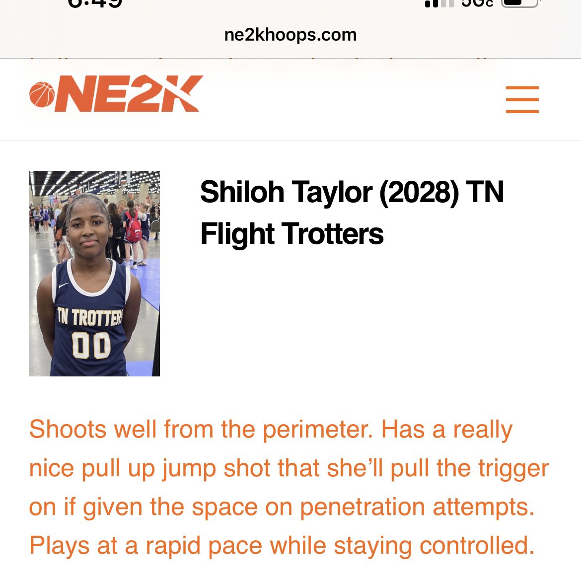 Okayyyyy <a href="/shiloh_taylor1/">Shiloh⛹🏾‍♀️</a> we see you 😎 Thank you <a href="/NE2KHoops/">NE2KHoops</a> for the recognition!