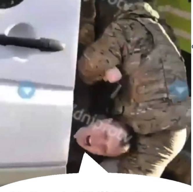 Ukrainian men certainly ran from the Ukrainian army. They still are. Many have died trying.