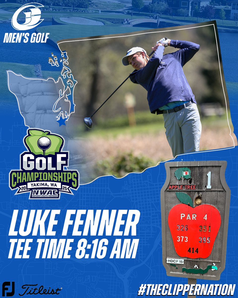 Starting holes and tee times for today! ⛳️🏌️‍♀️🏌️🏌️‍♂️

#TheClipperNation⛵️
