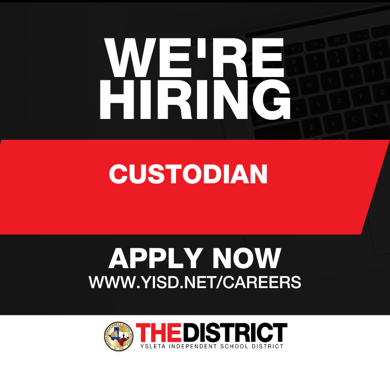 Join the YISD Family 📷📷#THEDistrict #THEDistrictofChampions 📷📷                                                                                                                     APPLY HERE:  bit.ly/3HUzaFz