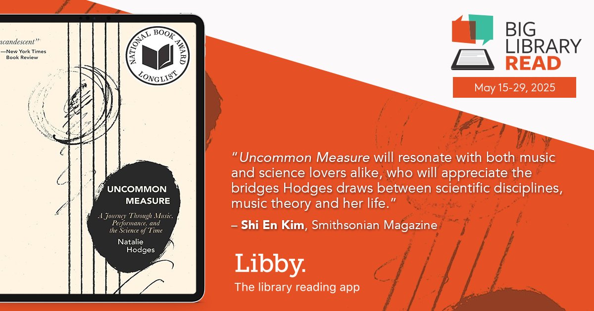 Join the Big Library Read on Libby! 
zurl.co/lXHiQ