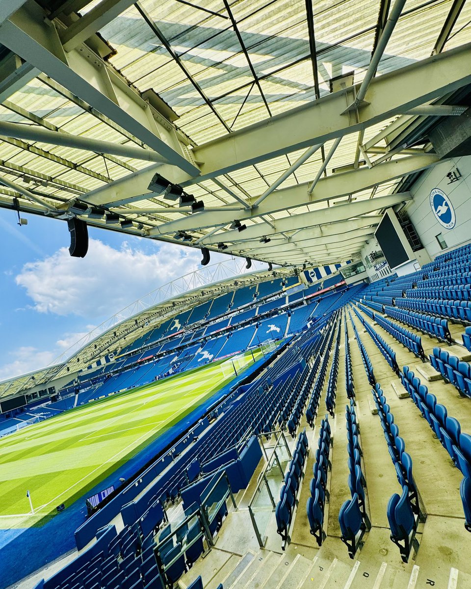 今シーズンラストのアメックス・スタジアム🏟️