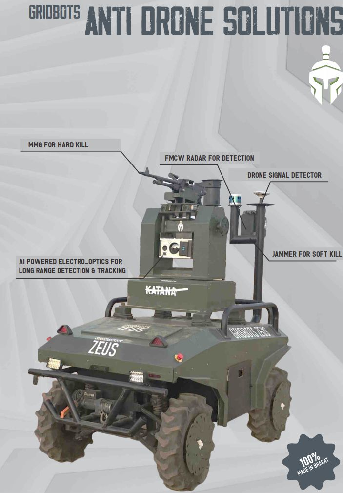 Gridbots's tweet image. I am lethal - I am precise - I am KATANA !

Scour &amp;gt; Detect &amp;gt; Destroy

#Anytime #Anywhere #Anydrone with Gridbots KATANA Air Defense

#gridbots #airdefense #hardkill #antidrone

gridbots.com/defenceandhome…