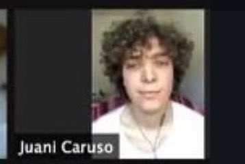 Yo en 2020 en el zoom