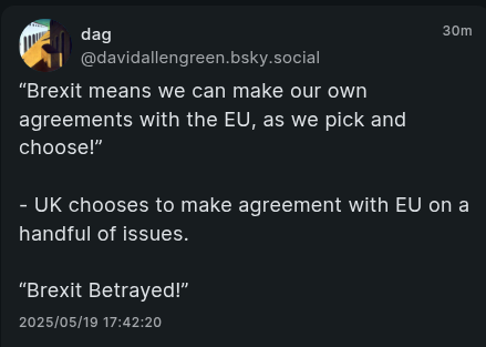 This, on #Brexit, from the other, saner place. Spot on.
