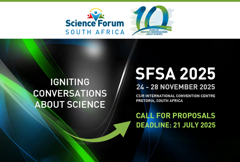 The call for session proposals for Science Forum South Africa (SFSA) 2025 is now open! Submit your proposal by 21 July 2025. sfsa.co.za/calls/session-… #SFSA2025 #ScienceForumSA