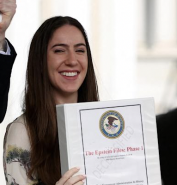 This is you holding files on child sex abuse committed by your favorite president’s friend.