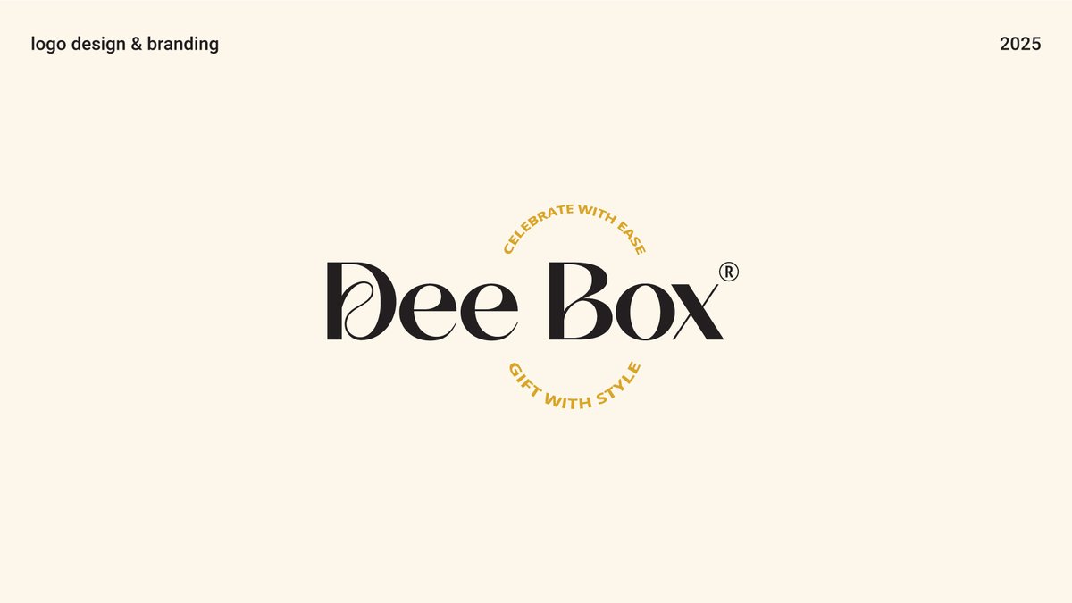mo_tarek_design's tweet image. Logo design 
Dee Box