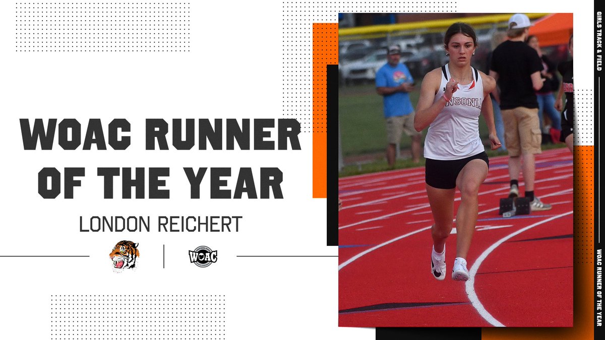Congrats to London Reichert on receiving 2025 WOAC Co-Runner of the Year Honors!