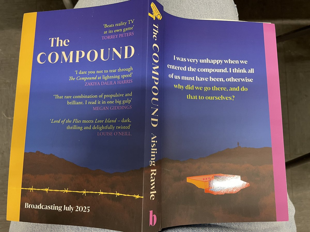 Counting down to bedtime so I can race to the finish of #Compound!! What a read! I don’t watch much reality tv anymore, but this is gripping and completely accurate in some of its observations! #AislingRawle