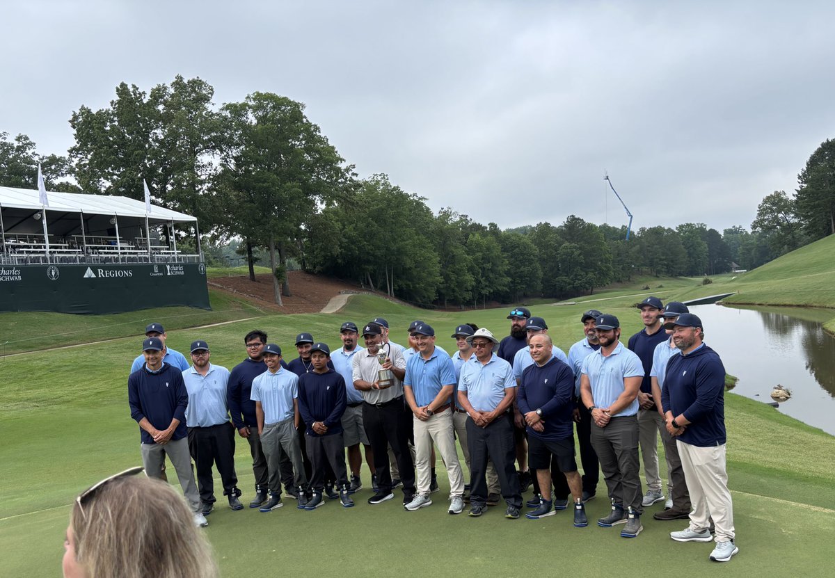 Travis Cook (@gcscook) on Twitter photo To our crew, Thank You! This week would not have been possible without each and everyone of you. The odds were against us yesterday but we got the course in playable condition. A Monday finish and <a href="/RegionsTrad/">Regions Tradition presented by Coca-Cola</a> 2025 is in the books!
<a href="/greystonegcc/">Greystone Golf & CC</a>
<a href="/PGATOURAgronomy/">PGA TOUR Agronomy</a>
<a href="/ChampionsTour/">PGA TOUR Champions</a> To our crew, Thank You! This week would not have been possible without each and everyone of you. The odds were against us yesterday but we got the course in playable condition. A Monday finish and <a href="/RegionsTrad/">Regions Tradition presented by Coca-Cola</a> 2025 is in the books!
<a href="/greystonegcc/">Greystone Golf & CC</a>
<a href="/PGATOURAgronomy/">PGA TOUR Agronomy</a>
<a href="/ChampionsTour/">PGA TOUR Champions</a>