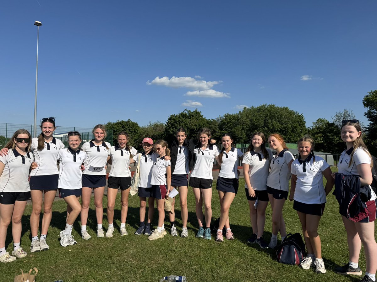 Queen'sSport (@qschoolsport) on Twitter photo Some amazing athletics on display last week by Y7-10 pupils! Outstanding placings in a wide range of events and even some PB’s were made!! Well done to everyone who competed!!👏🏼🤩🥇🥈🥉 <a href="/TheQueensSchool/">The Queen's School</a> #goqueens #summersports #thisgirlcan Some amazing athletics on display last week by Y7-10 pupils! Outstanding placings in a wide range of events and even some PB’s were made!! Well done to everyone who competed!!👏🏼🤩🥇🥈🥉 <a href="/TheQueensSchool/">The Queen's School</a> #goqueens #summersports #thisgirlcan