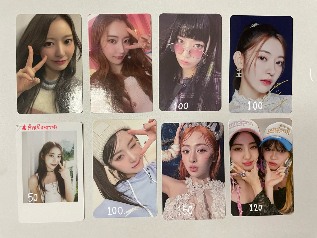 MirinOoki's tweet photo. ⚡️พร้อมส่ง  
🩵ซากุระ ยุนจิน คาสึฮะ อึนแช

🌷ราคาตามภาพไม่มีราคาใบละ 75฿
📫ส่ง30฿

📍ไม่สะดวกถ่ายคลิปส่องไฟมีหากตำหนิจะแจ้งก่อน
🩷สนใจรับใบไหนdmได้เลยค่ะ
#ตลาดนัดlesserafim #ตลาดนัดLE_SSERAFIM https://t.co/bLVWi1nxgq