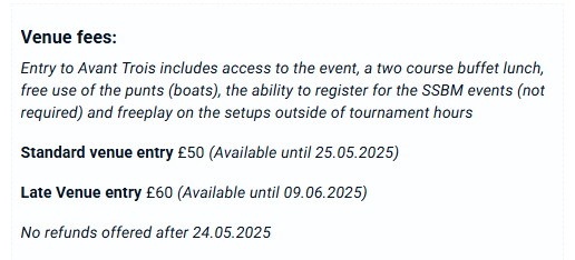 🚨🚨Tickets to #AvantTrois will go up at the end of this week. 🚨🚨

Join 100+ refined Melee enjoyers at our classic, English summer tournament 🇪🇺🛶🥂🇬🇧

Register now to save £10‼⏰ (link below)