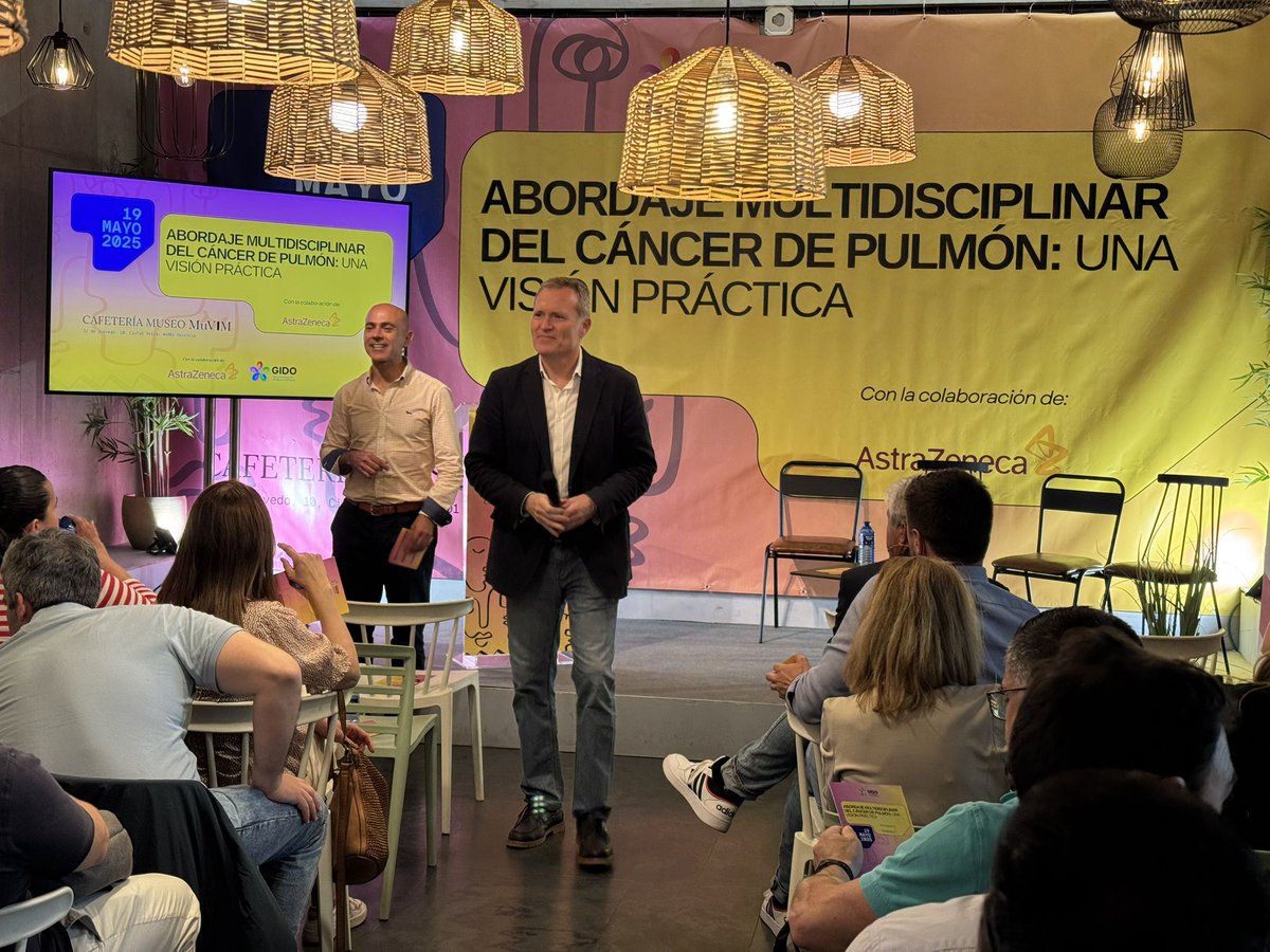 ¡Arranca la jornada científica!
📍 ABORDAJE MULTIDISCIPLINAR DEL CÁNCER DE PULMÓN: Una visión práctica
Una mañana de debate clínico, trabajo en equipo y actualización médica. ¡Bienvenid@s!
#CáncerPulmón #FormaciónMédica