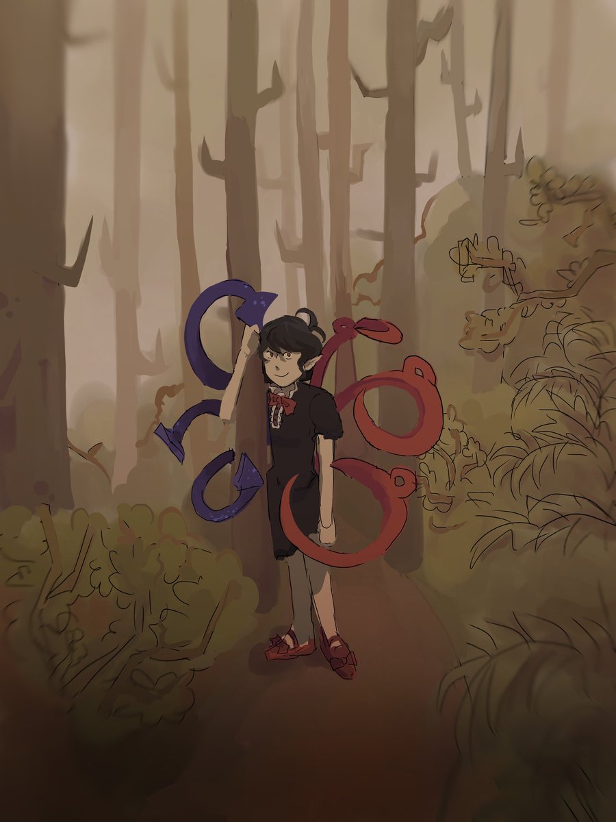 _nixelia's tweet photo. 2h Nue doodle ❤️ #東方Project https://t.co/w9ZPTqQfmA