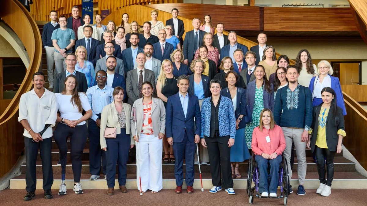 European Paralympic Committee (@europaralympic) on Twitter photo Lots going on in Strasbourg!
<a href="/RaymonBlondel/">Raymon Blondel</a> was part of two important initiatives at the Palais de l'Europe on 14 and 15 May.
✅️ Launch event of the important 'Sport For All: Promoting Inclusion and Combatting Discrimination Against Persons with Disabilities' Lots going on in Strasbourg!
<a href="/RaymonBlondel/">Raymon Blondel</a> was part of two important initiatives at the Palais de l'Europe on 14 and 15 May.
✅️ Launch event of the important 'Sport For All: Promoting Inclusion and Combatting Discrimination Against Persons with Disabilities'