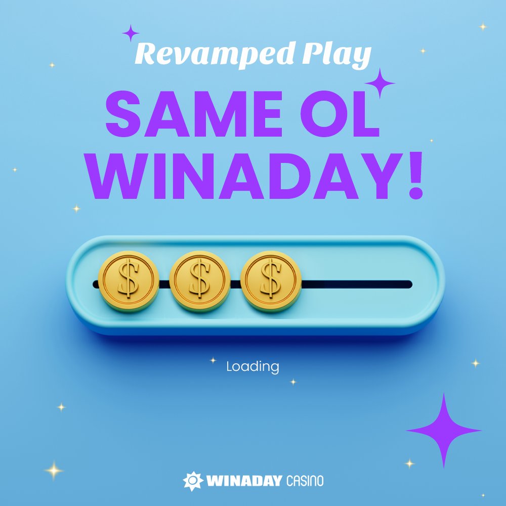 We've revamped our design, but kept the same old fun! 🤩
Come check out our new look! ♠️♥️♣️♦️
winadaycasino.eu
