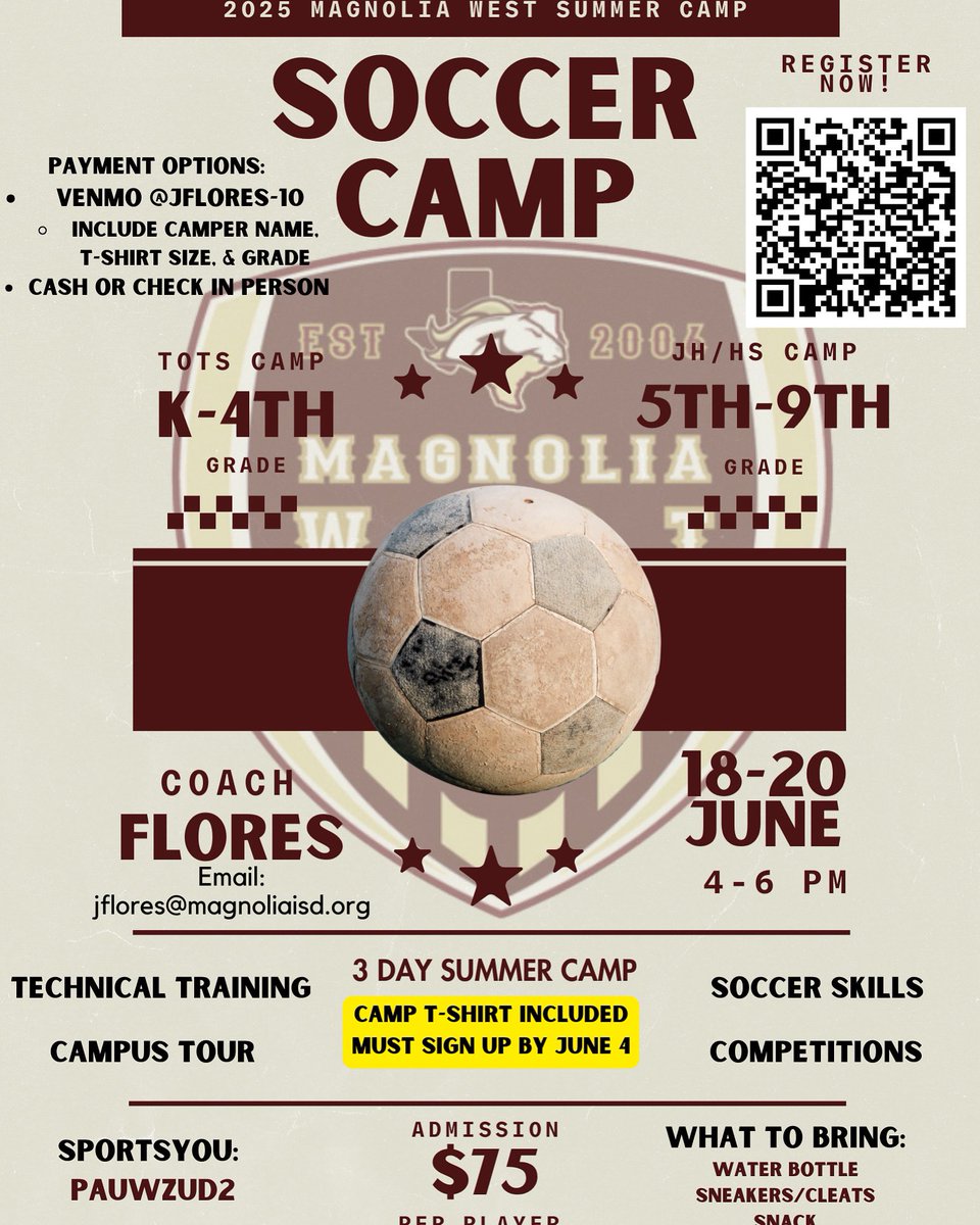Magnolia West Girls Soccer tweet media