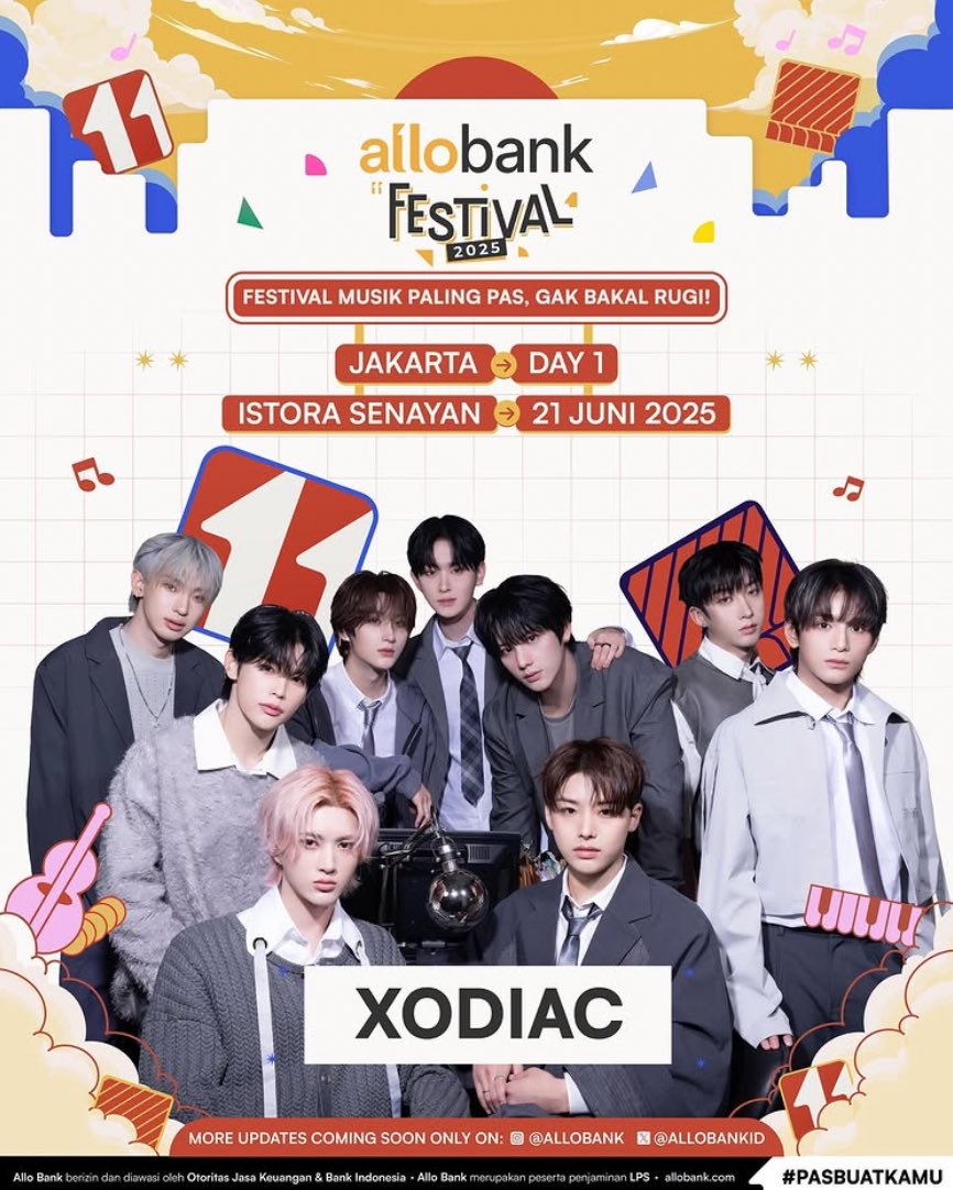 _kiyowar's tweet photo. [OPEN JASTIP]
ALLOBANK FESTIVAL 2025 DAY 1 - XODIAC

📍Istora Senayan
21 June 2025

✅read 2nd pic for t&amp;c

#jasawar #jastipallobank #jastipxodiac #xodiac #allobankfestival2025 https://t.co/2M6MTz3gJz