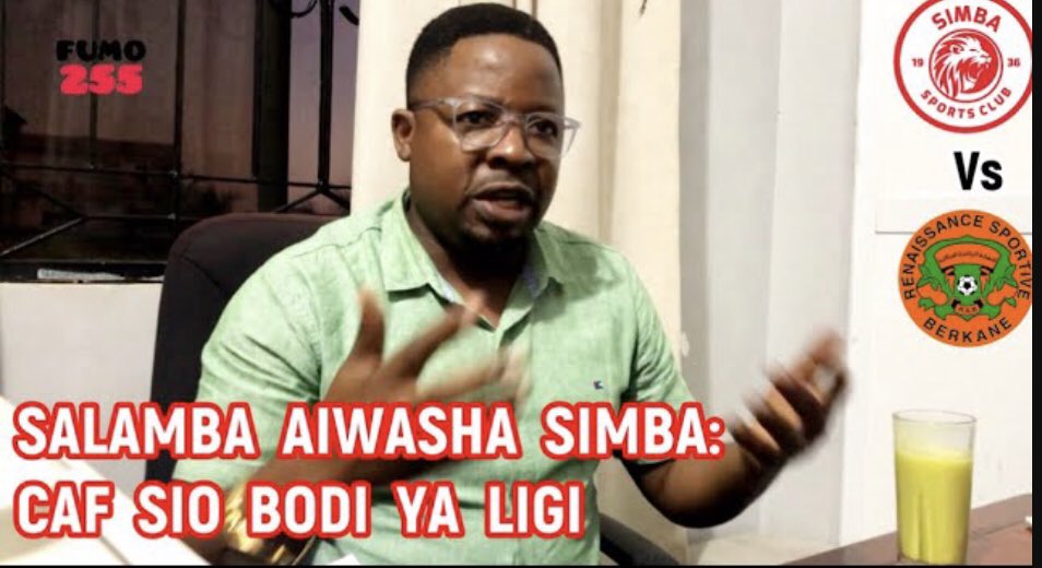 HamzaFumo's tweet photo. DOMINICK SALAMBA: SIMBA CAF SIO BODI YA LIGI KUU/ CAF SIO TFF MFANYE KAMA MNAVYOFANYAGA LIGI YA NBC
👉🤣😅 Video Bofya Link Chini 👇👇
https://t.co/n4ZEKjdIuY https://t.co/8gPaUOMpe0