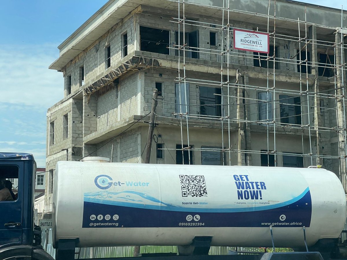 getwaterng's tweet photo. New week, steady supply
We’re working with Ridgewell Construction Co. Ltd. to ensure their site operations run without water disruptions.
Reliable water delivery means fewer delays and smoother progress on site, just how construction should be.
#GetWater #ConstructionSupport https://t.co/9cMvcxawWE