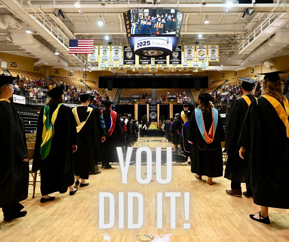 Congratulations, Tigers! Wishing you all the best on your next adventure!