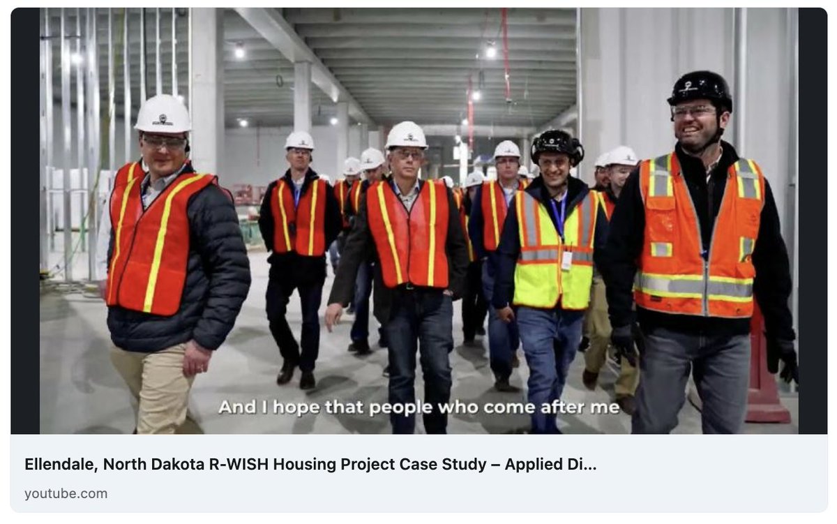 🏢 What does it take to scale AI infrastructure and support the community around it?

🏠 In Ellendale, North Dakota, Applied Digital partnered with state and local leaders to launch R-WiSH Housing — a workforce housing initiative built alongside our next-gen data center.

This