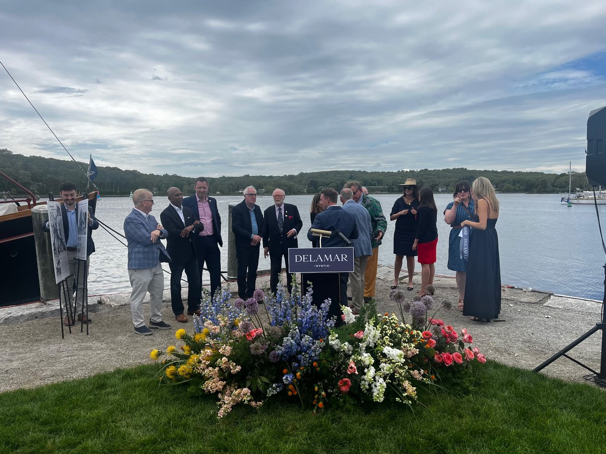 ctbilt's tweet image. Last week, Commissioner Boughton attended the grand opening of the Delamar Mystic hotel. A great addition to a bustling town! ow.ly/gBux50VV1sU