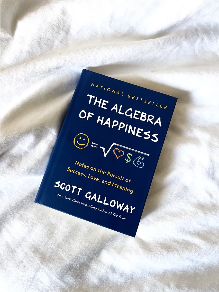 Portfolio Books (@portfoliobooks) on Twitter photo Gift a copy of THE ALGEBRA OF HAPPINESS to the new grad in your life. 💙
From entrepreneurial pursuits to the importance of relationships, this unconventional book of wisdom from <a href="/profgalloway/">Scott Galloway</a> will entertain, inspire, and provoke. Gift a copy of THE ALGEBRA OF HAPPINESS to the new grad in your life. 💙
From entrepreneurial pursuits to the importance of relationships, this unconventional book of wisdom from <a href="/profgalloway/">Scott Galloway</a> will entertain, inspire, and provoke.