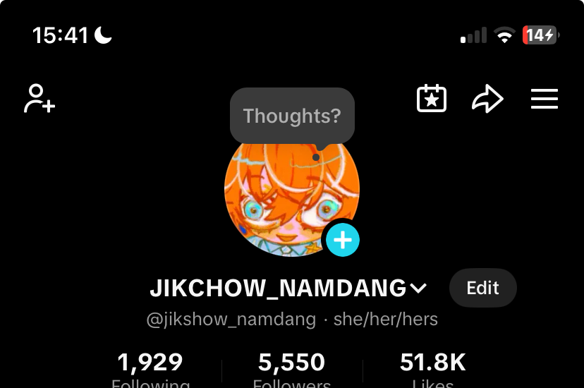 Jikchow_Kormadi (new acc) tweet media