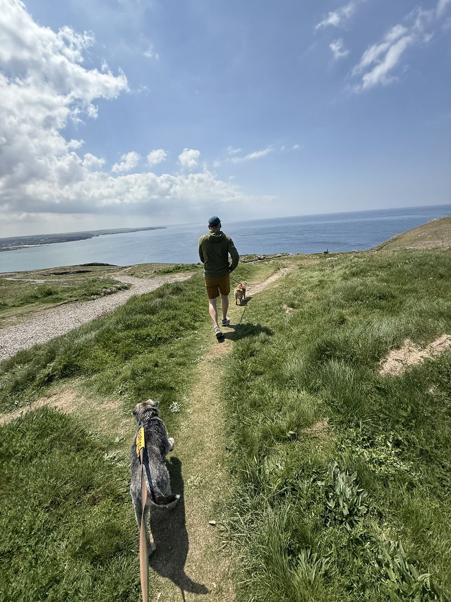 IanRohanMD's tweet photo. Great day to walk from Trevose Head along to Constantine Bay and back #MondayMotivation #Cornwall #GetOutside https://t.co/Pr5UM4ZY6j