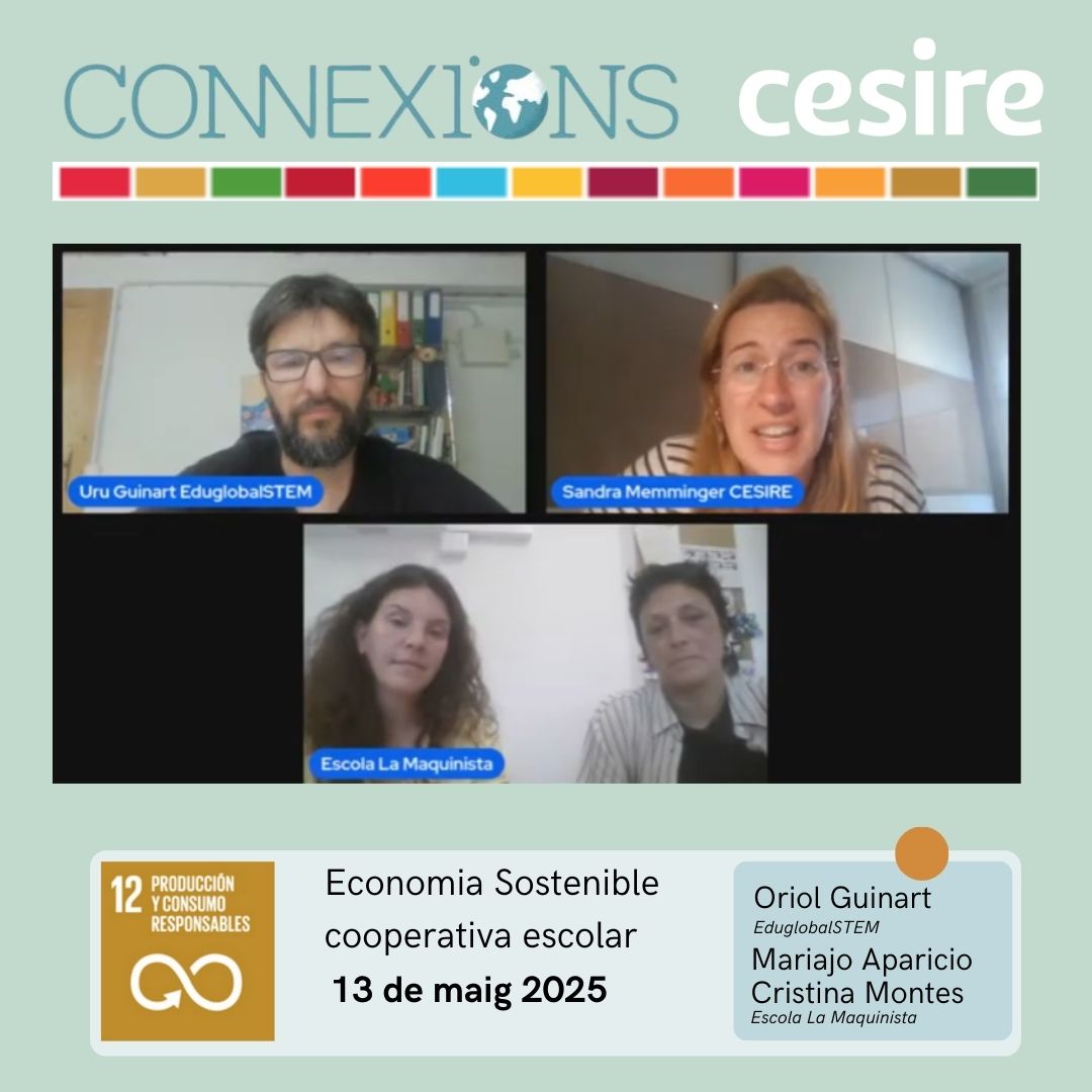 CESIRE (@cesirecat) on Twitter photo Si us vau perdre l'últim #CONNEXIONS sobre "Els #ODS un bon context per dissenyar SA" podeu recuperar-lo al nostre canal de youtube:
youtube.com/watch?v=2Kb8Ly… Si us vau perdre l'últim #CONNEXIONS sobre "Els #ODS un bon context per dissenyar SA" podeu recuperar-lo al nostre canal de youtube:
youtube.com/watch?v=2Kb8Ly…