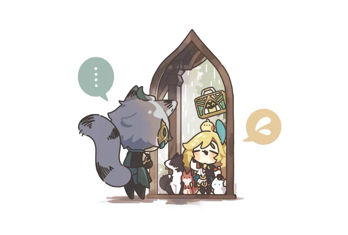 Can you let them in please ? #haikaveh #アルカヴェ