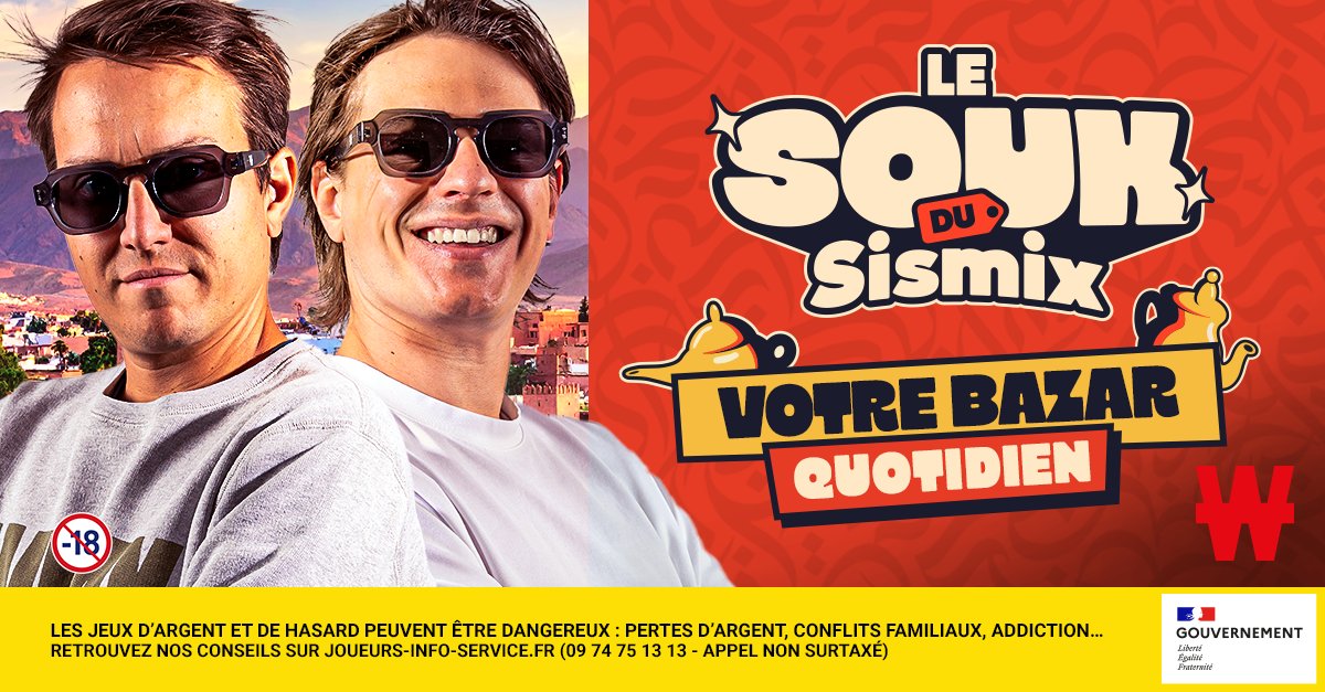 🧞‍♀️ Tous les jours à 17h, <a href="/PoncePax/">PonceP</a> et <a href="/Londam97/">Londam</a> mettent le souk sur notre chaîne YouTube avec leurs invités. Ça commence mercredi !