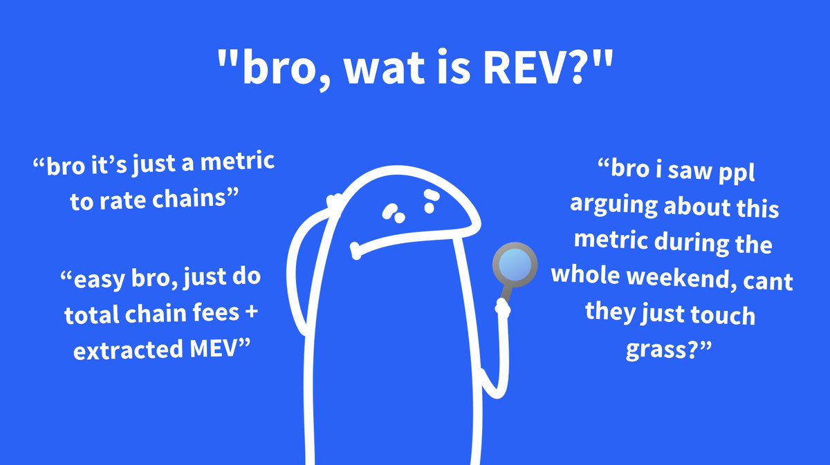 "bro wat is rev?"

An explanation of Realized Extractable Value or REV, in (very) simple terms. 🧵