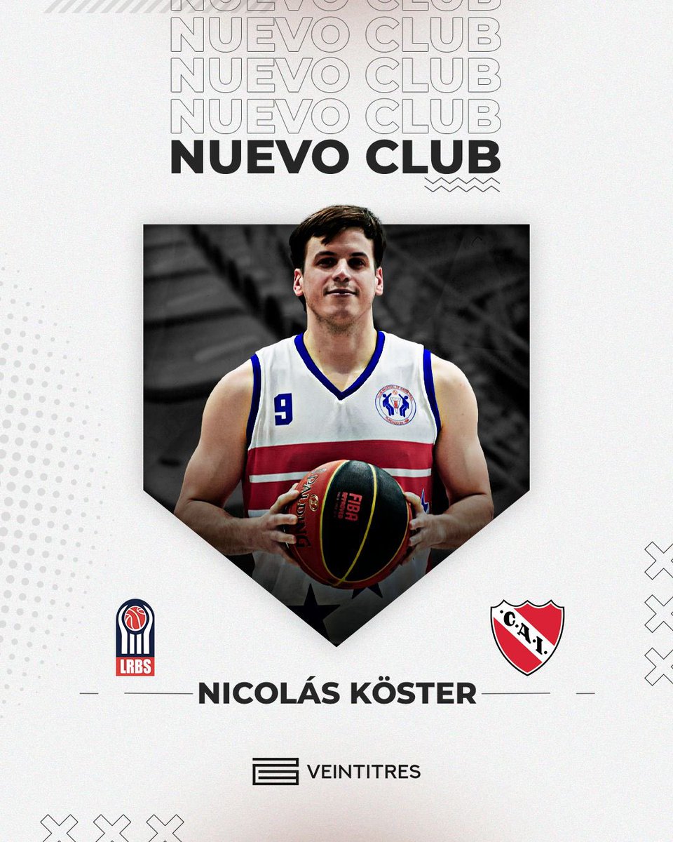 📍<a href="/LRBSoriano/">LRBS LIGA DE SORIANO</a> 🏀🇺🇾

Nicolás Koster ✍🏻 firma con | signs with C.A Independiente 

Felicitaciones Nico!!! 💪🏻